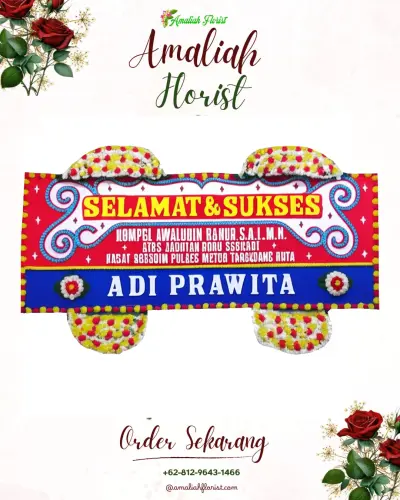 Karangan Bunga Ucapan Selamat cilopang